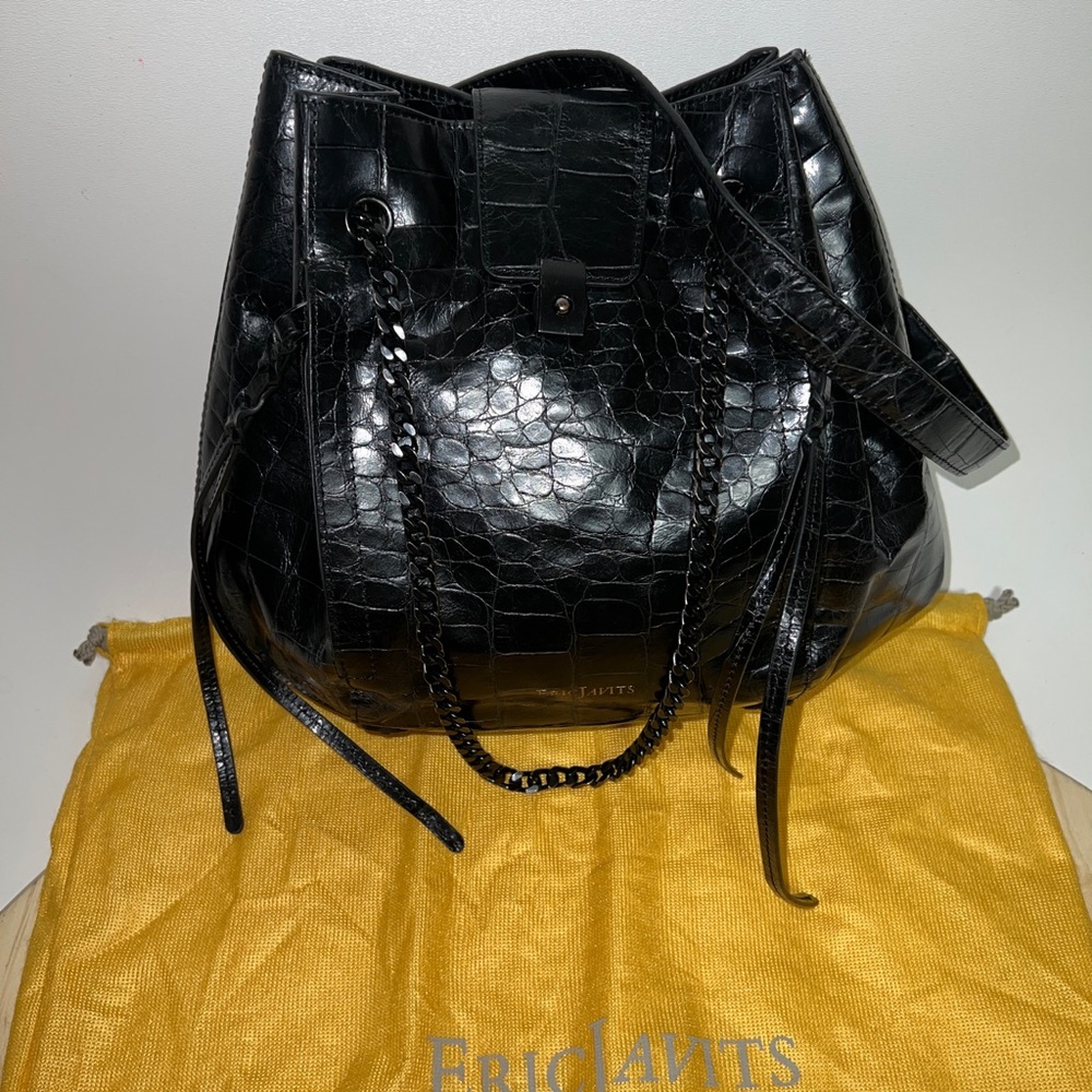 Eric Javits leather bag! - Picture 1 of 13